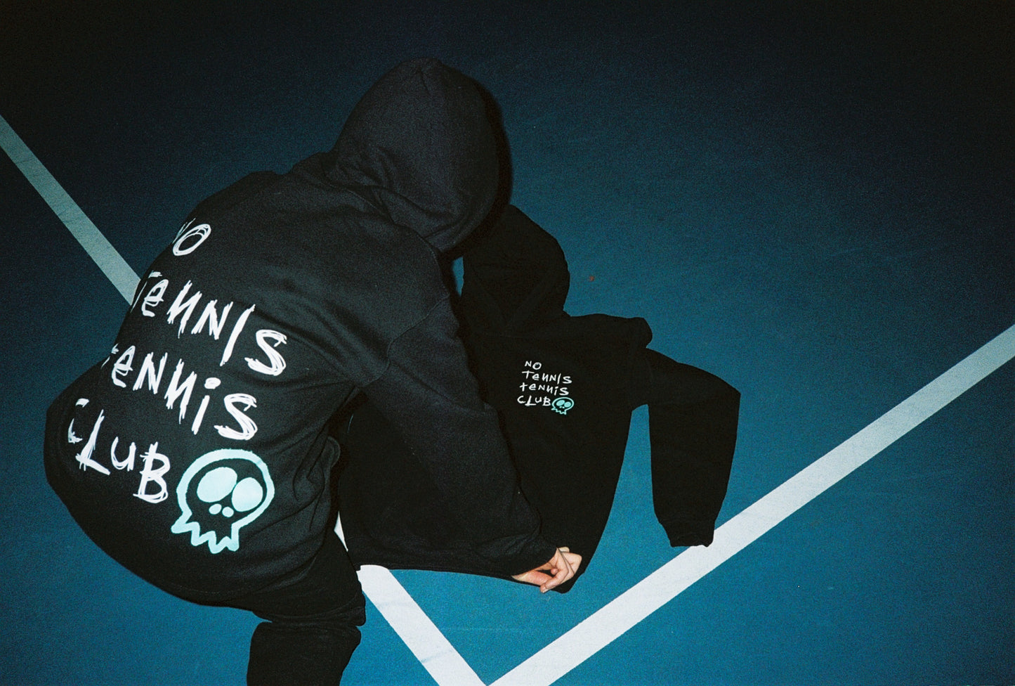 No Tennis Ghost Hood