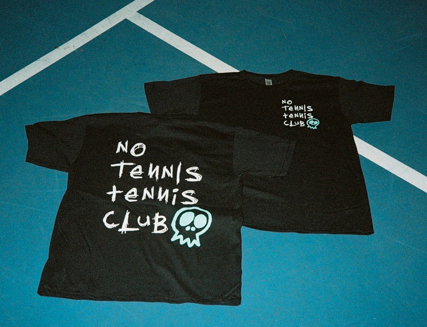 No Tennis Ghost tee