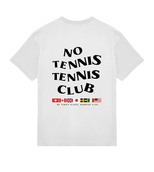 No Tennis Performance Flag Tee