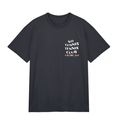 No Tennis Flag Tee Blk