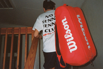 No Tennis Flag tee wht